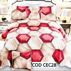 CUVERTURA PAT DUBLU 5 PIESE BUMBAC COD CEC28
