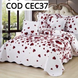 CUVERTURA PAT DUBLU 5 PIESE BUMBAC COD CEC37