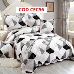 CUVERTURA PAT DUBLU 5 PIESE BUMBAC COD CEC56