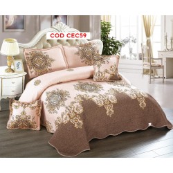 CUVERTURA PAT DUBLU 5 PIESE BUMBAC COD CEC59