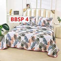 CUVERTURA BUMBAC SATINAT CU 2 FETE DIFERITE, 3 PIESE - COD BBSP4 CUVERTURA BUMBAC SATINAT CU 2 FETE DIFERITE, 3 PIESE - COD BBSP4