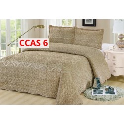 Cuvertura Pat Catifea 3 Piese CCAS6