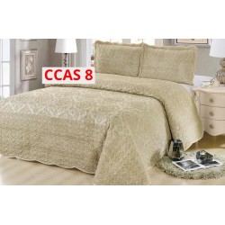 Cuvertura Pat Catifea 3 Piese CCAS8