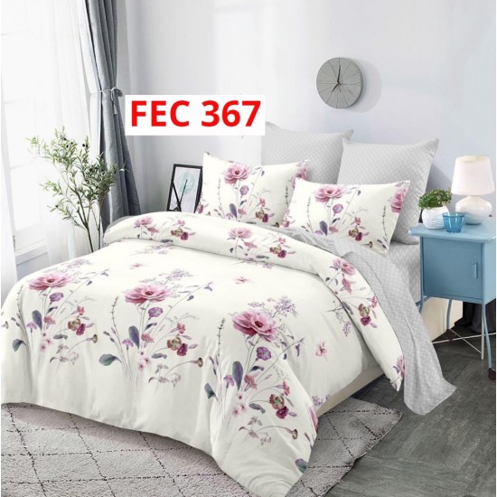 LENJERIE BUMBAC FINET 6 PIESE CU ELASTIC COD FEC367