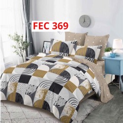 LENJERIE BUMBAC FINET 6 PIESE CU ELASTIC COD FEC369