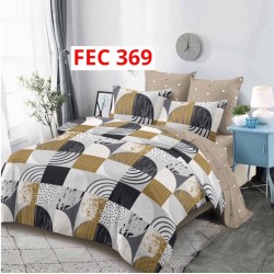 LENJERIE BUMBAC FINET 6 PIESE CU ELASTIC COD FEC369