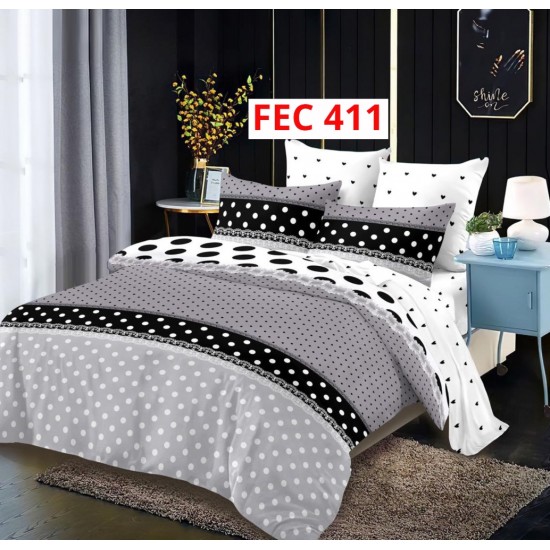 LENJERIE BUMBAC FINET 6 PIESE CU ELASTIC COD FEC411