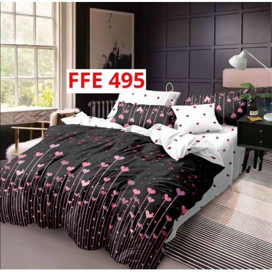 LENJERIE BUMBAC FINET 6 PIESE CU ELASTIC COD FFE495