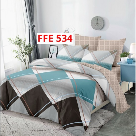 LENJERIE BUMBAC FINET 6 PIESE CU ELASTIC COD FFE534