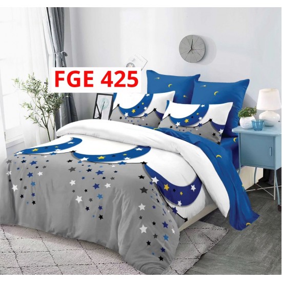 LENJERIE BUMBAC FINET 6 PIESE CU ELASTIC COD FGE425
