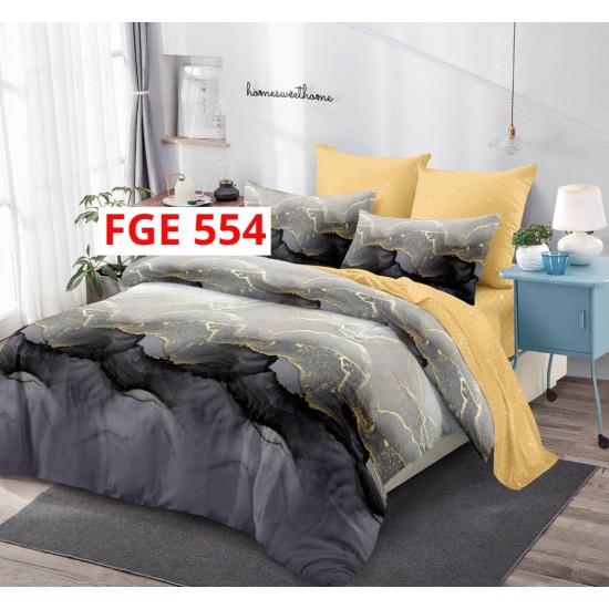 LENJERIE BUMBAC FINET 6 PIESE CU ELASTIC COD FGE554