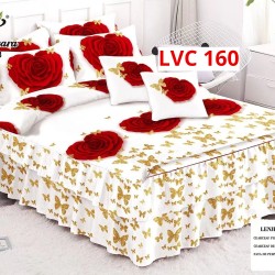 LENJERIE BUMBAC FINET 6 PIESE CU VOLANE COD LVC160 LENJERIE BUMBAC FINET 6 PIESE CU VOLANE COD LVC160