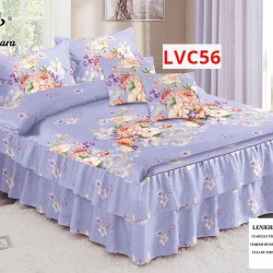 LENJERIE BUMBAC FINET 6 PIESE CU VOLANE COD LVC56