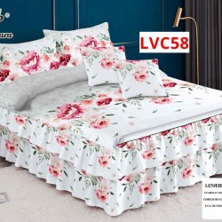LENJERIE BUMBAC FINET 6 PIESE CU VOLANE COD LVC58