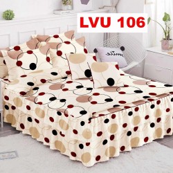LENJERIE BUMBAC FINET 6 PIESE CU VOLANE COD LVU106