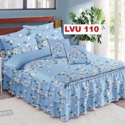 LENJERIE BUMBAC FINET 6 PIESE CU VOLANE COD LVU110