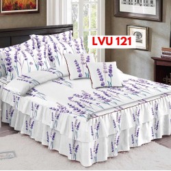 LENJERIE BUMBAC FINET 6 PIESE CU VOLANE COD LVU121