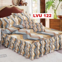 LENJERIE BUMBAC FINET 6 PIESE CU VOLANE COD LVU122