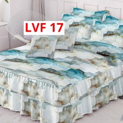 LENJERIE BUMBAC FINET 6 PIESE CU VOLANE COD LVF17 LENJERIE BUMBAC FINET 6 PIESE CU VOLANE COD LVF17