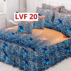 LENJERIE BUMBAC FINET 6 PIESE CU VOLANE COD LVF20 LENJERIE BUMBAC FINET 6 PIESE CU VOLANE COD LVF20