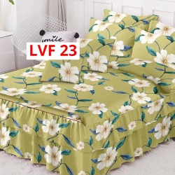 LENJERIE BUMBAC FINET 6 PIESE CU VOLANE COD LVF23 LENJERIE BUMBAC FINET 6 PIESE CU VOLANE COD LVF23