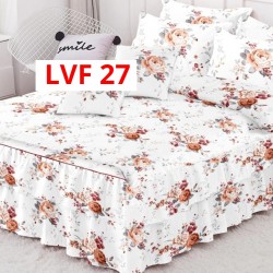 LENJERIE BUMBAC FINET 6 PIESE CU VOLANE COD LVF27 LENJERIE BUMBAC FINET 6 PIESE CU VOLANE COD LVF27