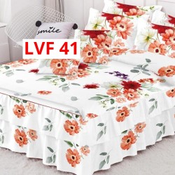 LENJERIE BUMBAC FINET 6 PIESE CU VOLANE COD LVF41 LENJERIE BUMBAC FINET 6 PIESE CU VOLANE COD LVF41