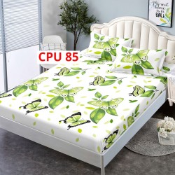 Cearceaf cu elastic bumbac finet 180x200 + 2 Fete Perna COD CPU85