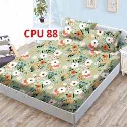 Cearceaf cu elastic bumbac finet 180x200 + 2 Fete Perna COD CPU88