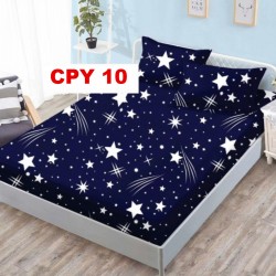 Cearceaf cu elastic bumbac finet 140x200 + 2 Fete Perna COD CPY10