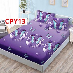Cearceaf cu elastic bumbac finet 140x200 + 2 Fete Perna COD CPY13