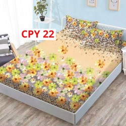 Cearceaf cu elastic bumbac finet 140x200 + 2 Fete Perna COD CPY22