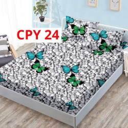 Cearceaf cu elastic bumbac finet 140x200 + 2 Fete Perna COD CPY24