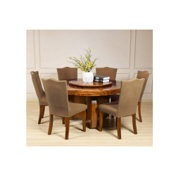 Set 6 huse pentru scaune - MARO DESCHIS